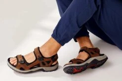 ECCO Yucatan Espresso Sandal (Men's) -Comfortable Footwear Store 06956456401 1200x800 1