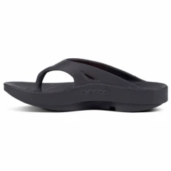 OOFOS OOriginal Black Sandal (Unisex) -Comfortable Footwear Store 1000BLK 4