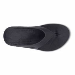OOFOS OOriginal Black Sandal (Unisex) -Comfortable Footwear Store 1000BLK 6