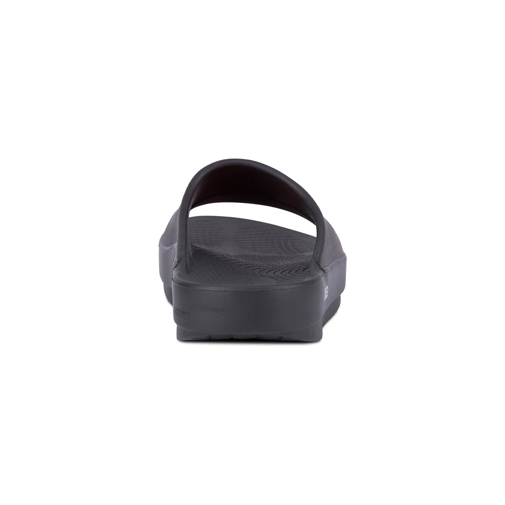 OOFOS OOahh Black Slide (Unisex) 7 OOFOS OOahh Black Slide (Unisex) - Image 5