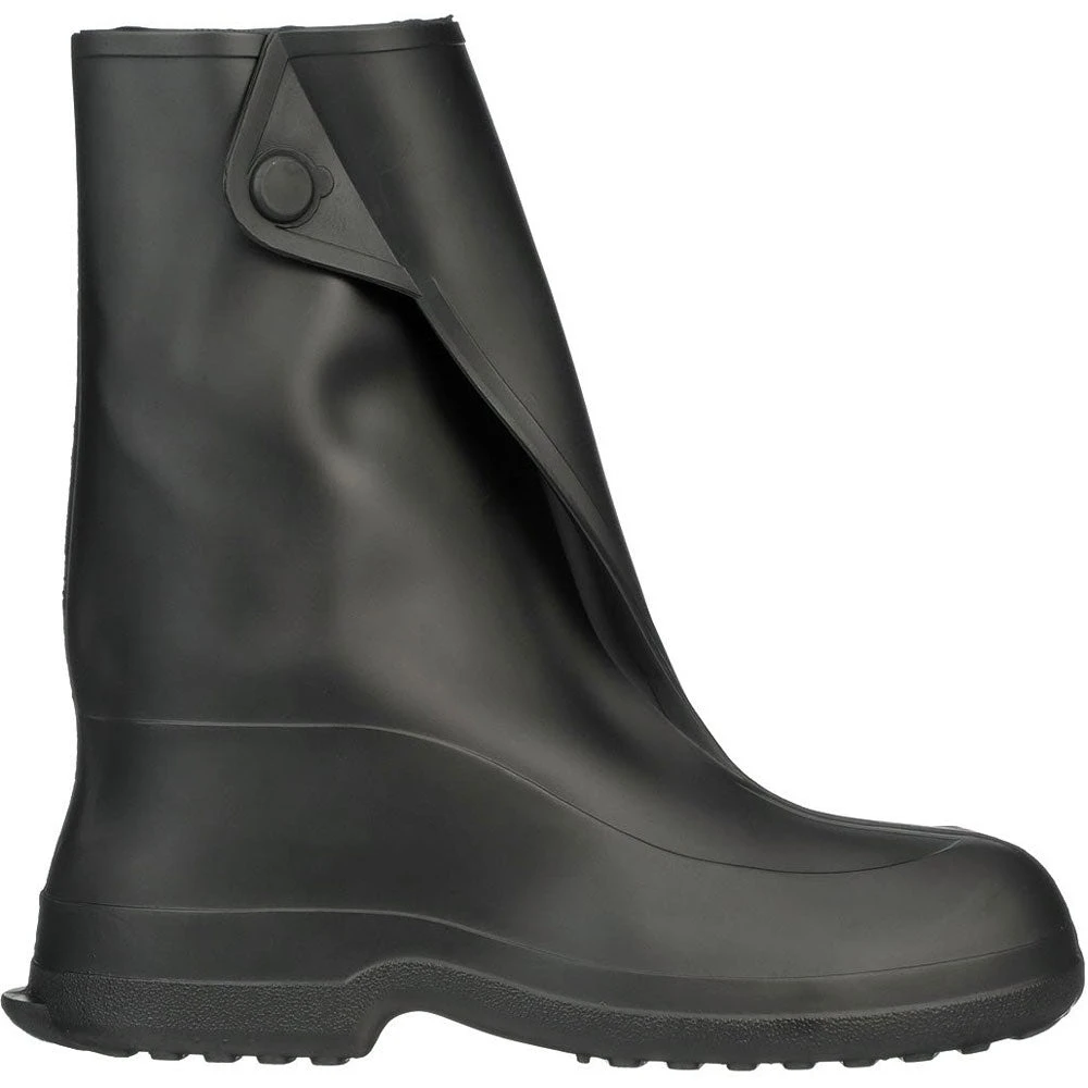 Tingley Work Rubber Overshoe 10" High Black 3 Tingley Work Rubber Overshoe 10" High Black