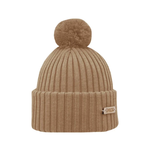 Superyellow Kide Toffee Merino Wool Beanie (Unisex) 3 Superyellow Kide Toffee Merino Wool Beanie (Unisex)