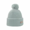 Superyellow Kide Pastel Mint Merino Wool Beanie (Unisex) -Comfortable Footwear Store 2151 21