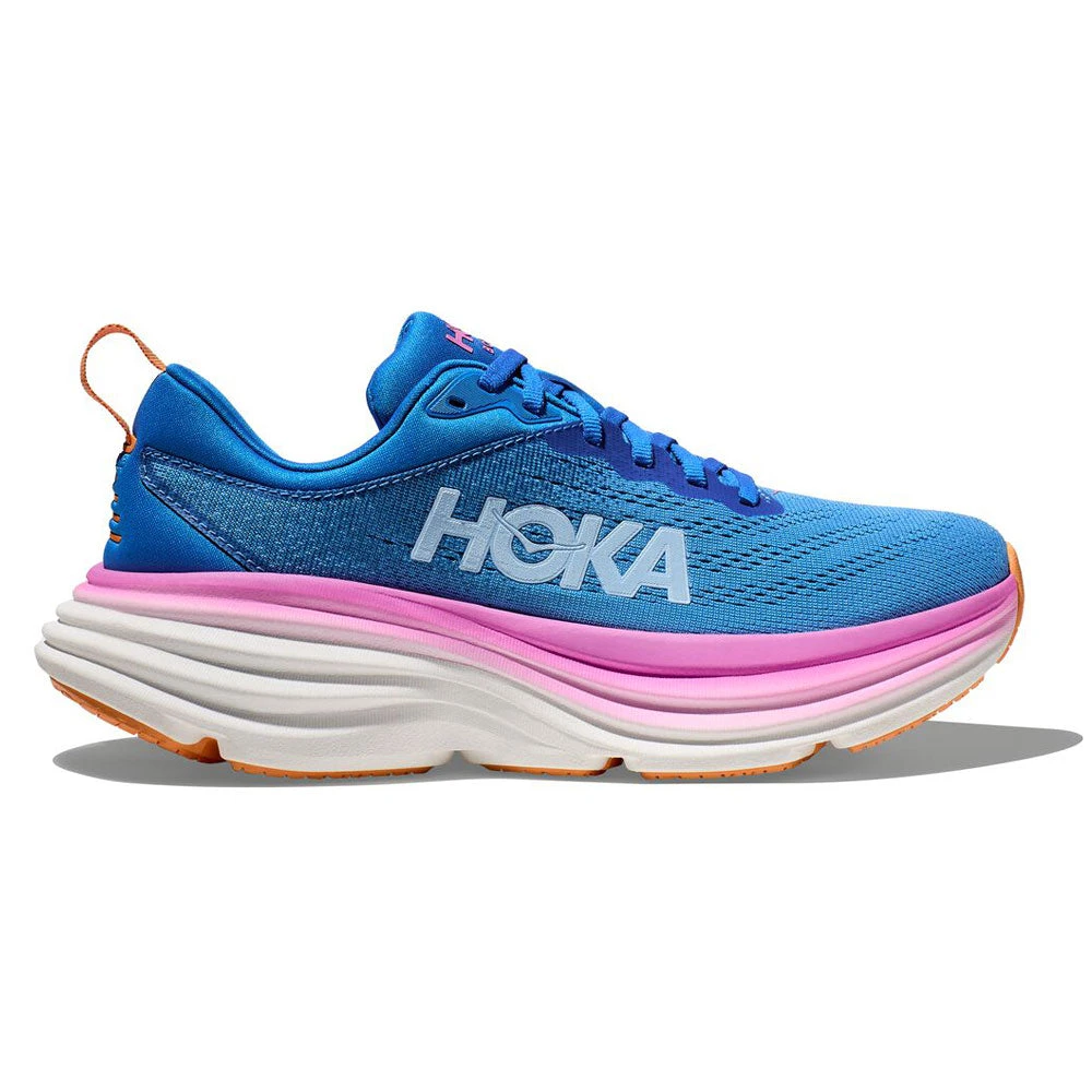 Hoka One One Hoka Bondi 8 Running Shoe Coastal Sky/All Aboard (Women's) 3 Hoka One One Hoka Bondi 8 Running Shoe Coastal Sky/All Aboard (Women's)