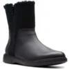 Clarks Un Elda Mid Waterproof Boot (Women's) -Comfortable Footwear Store Blk 1 5fcf265d e4f6 4a95 a816 70f78c6a9d66