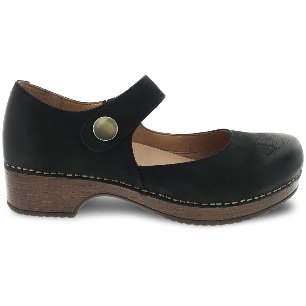 Dansko Beatrice Mary Jane Black Nubuck (Women's) 4 Dansko Beatrice Mary Jane Black Nubuck (Women's) - Image 2