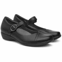 Dansko Fawna Wide Mary Jane Black (Women's) -Comfortable Footwear Store Blk 3 2e618125 0fc3 4fa2 aed2 efeb43690684