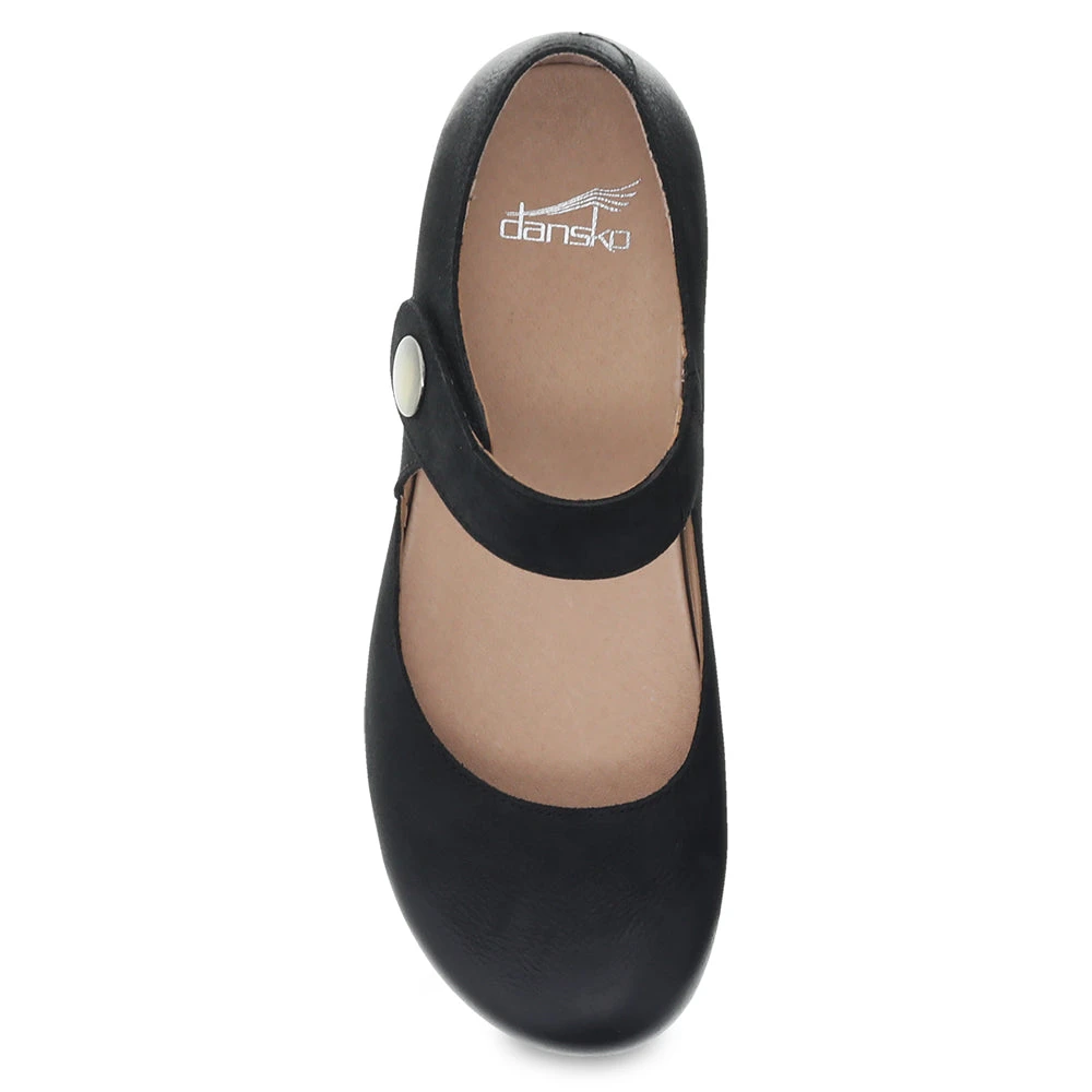 Dansko Beatrice Mary Jane Black Nubuck (Women's) 5 Dansko Beatrice Mary Jane Black Nubuck (Women's) - Image 3