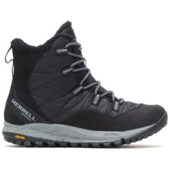 Merrell Antora Sneaker Boot Waterproof Black (Women's) 11 Merrell Antora Sneaker Boot Waterproof Black (Women's) -Comfortable Footwear Store Blk 3 ad1575ec 2655 426a afde 396889d4a909