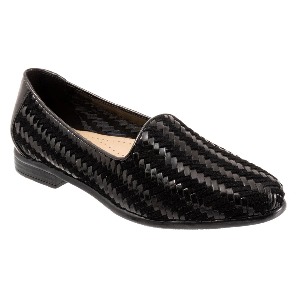 Trotters Liz III Slip-On Black/Black Patent (Women's) 3 Trotters Liz III Slip-On Black/Black Patent (Women's)