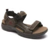 Dunham Nolan Adjustable Sandal Brown (Men's) -Comfortable Footwear Store Brn 1 040f48d0 da71 4708 8719 4fdad284ce70