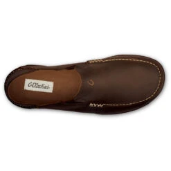 OluKai Moloā Slip-On Dark Wood/Dark Java (Men's) -Comfortable Footwear Store Brn 3 10d1f3b8 0c57 4930 b21b 3eb977f93141