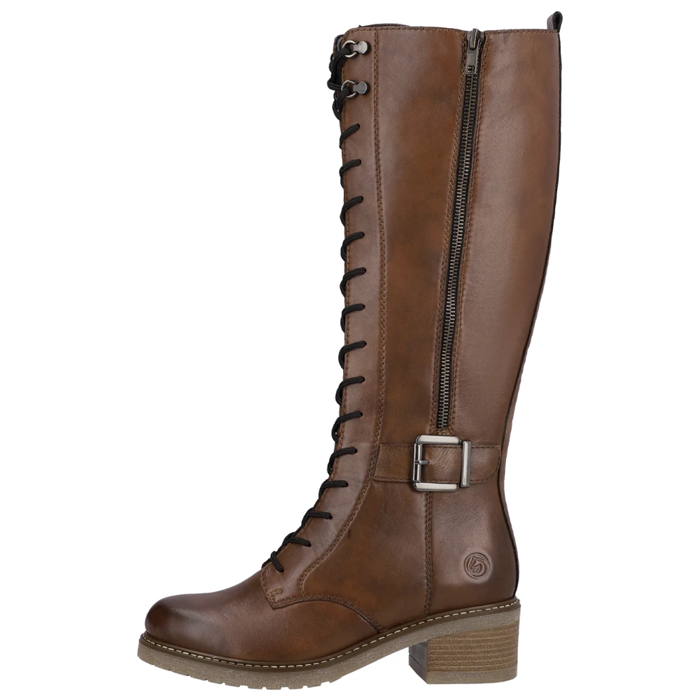 Remonte D1A74-22 Aida Tall Leather Chestnut Boot (Women's) 7 Remonte D1A74-22 Aida Tall Leather Chestnut Boot (Women's) - Image 5