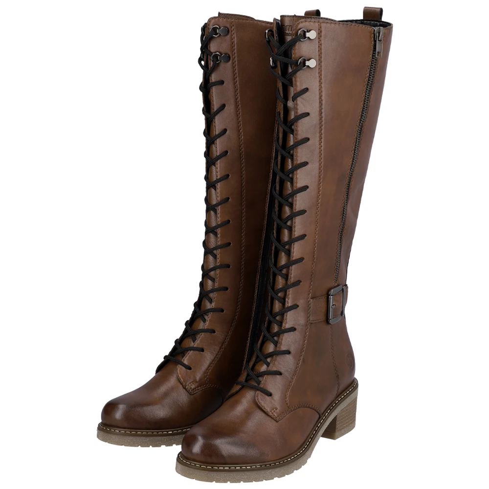 Remonte D1A74-22 Aida Tall Leather Chestnut Boot (Women's) 10 Remonte D1A74-22 Aida Tall Leather Chestnut Boot (Women's) - Image 8