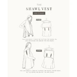 Look By M Basic Shawl Vest Tan -Comfortable Footwear Store Howto 2 8fb69669 c03c 4f61 a9cc 51257069fe93