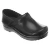 Dansko Professional Black Cabrio Clog Black Leather (Women's) -Comfortable Footwear Store MAR00374