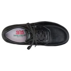 SAS Time Out Black Leather (Men's) -Comfortable Footwear Store MAR04763B grande 82965063 0d06 420c 8f8f d8602077927b