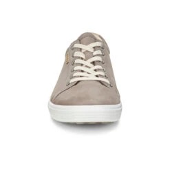 Ecco Soft 7 Lace Grey Nubuck (Women's) -Comfortable Footwear Store Soft7 Gry 4