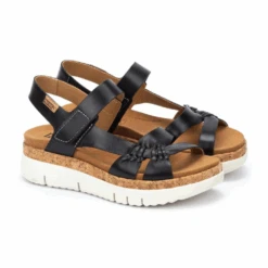 Pikolinos Palma Black Sandals (Women's)
