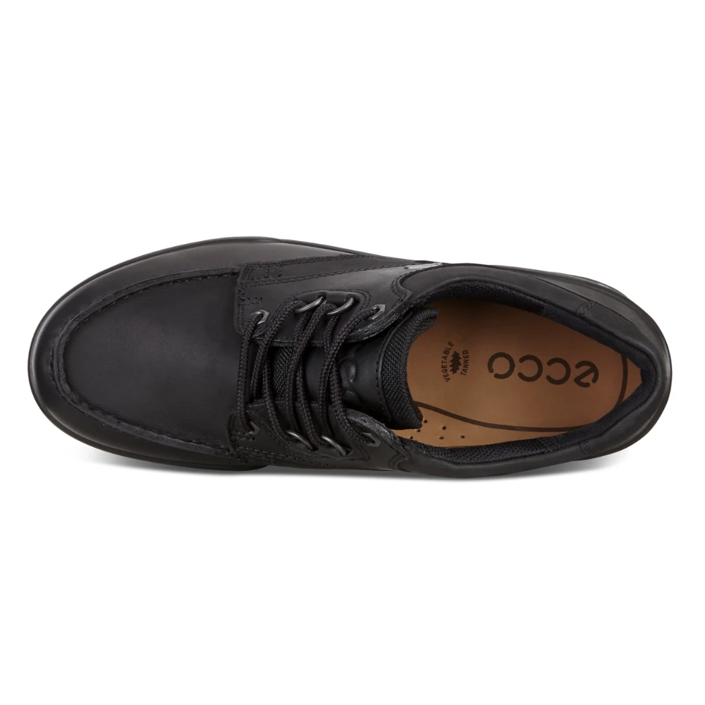 ECCO Track 25 Moc Gtx Low Black Shoe (Men's) 7 ECCO Track 25 Moc Gtx Low Black Shoe (Men's) - Image 5