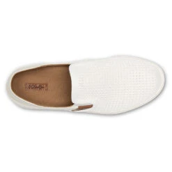 OluKai Pehuea Mesh Slip-On White (Women's) -Comfortable Footwear Store Wht 3 157527cc 08a9 49fa b25a f95f8eab6a71