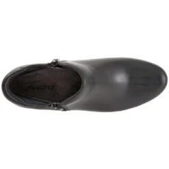 Trotters Major Black Leather (Women's) -Comfortable Footwear Store black 6 64c65527 ce79 4471 868e 73d62597d778