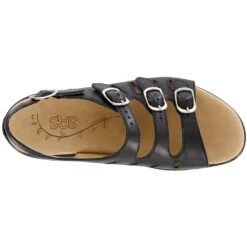 SAS Mystic Sandal Black Leather (Women's) 12 SAS Mystic Sandal Black Leather (Women's) -Comfortable Footwear Store black 6 cfae62d3 cab6 4908 aa98 efff344ef79a