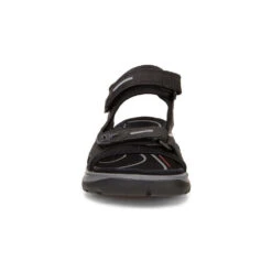 Ecco Yucatan Sandal Black/Mole/Black (Women's) -Comfortable Footwear Store black mole 4