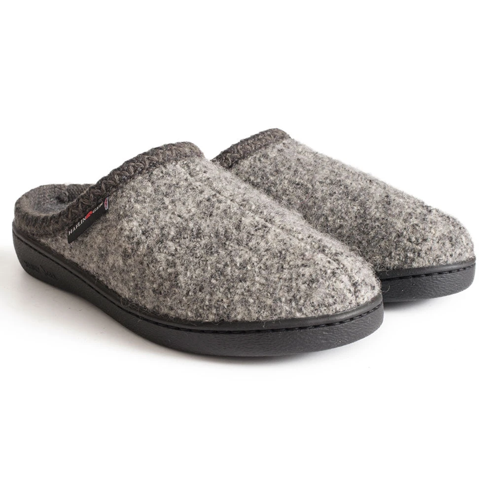 Haflinger AT Slipper Grey Speckle (Women's & Men's) 3 Haflinger AT Slipper Grey Speckle (Women's & Men's)