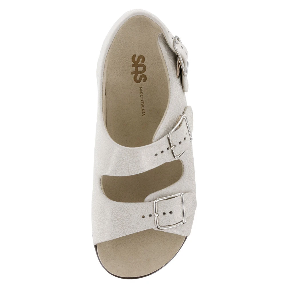 SAS Relaxed Sandal Web Linen Leather (Women's) 7 SAS Relaxed Sandal Web Linen Leather (Women's) - Image 5