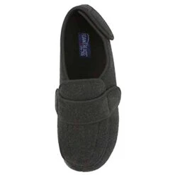 Foamtreads Physician Extra Wide Slipper Black (Men's) -Comfortable Footwear Store physician 6