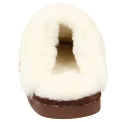 Old Friend Scuff Slipper Dark Brown Sheepskin (Women's) -Comfortable Footwear Store pic3 e1715a1b 9970 47f6 b7ff c91bc6b630fc