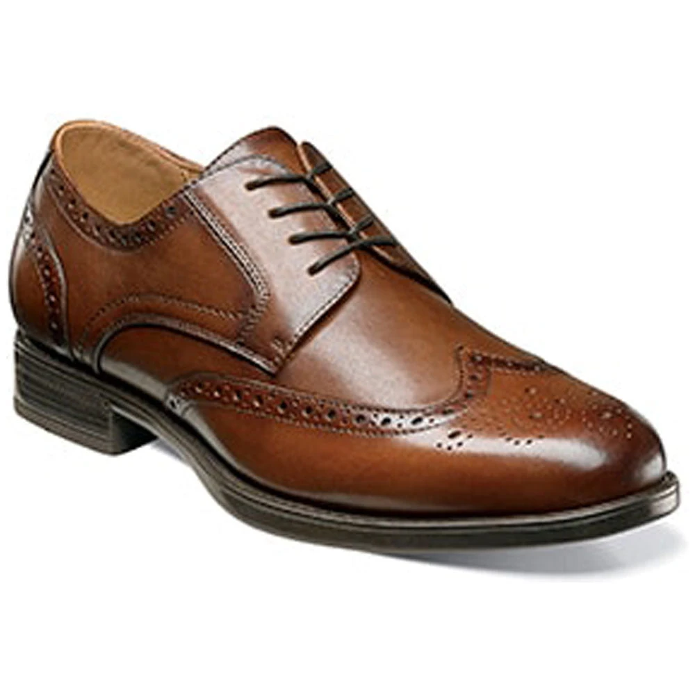 Florsheim Midtown Wingtip Oxford Cognac Leather (Men's) 3 Florsheim Midtown Wingtip Oxford Cognac Leather (Men's)